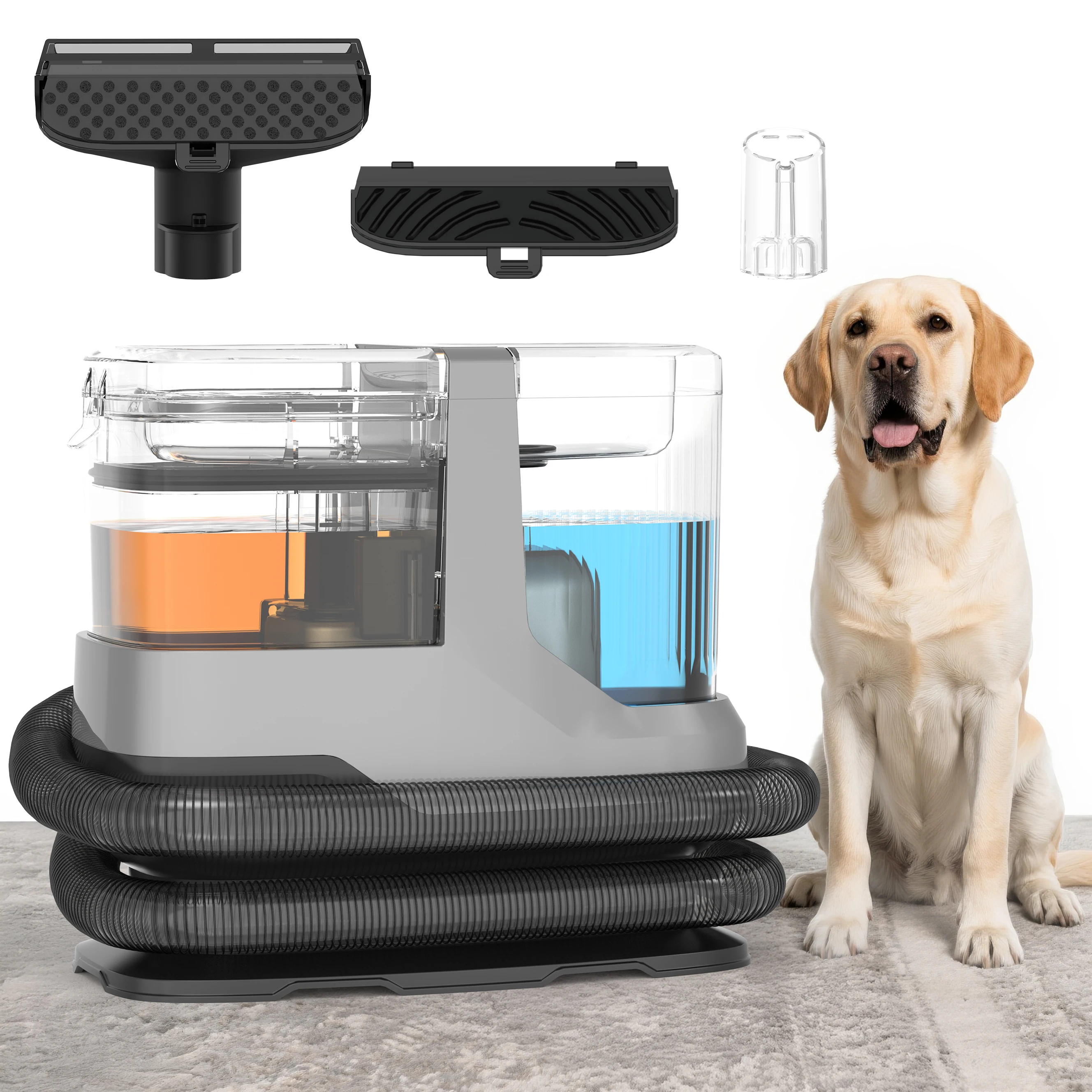 Portable Handheld Electric Pet Spot Cleaner Machine Wet/Dry Fabric Carpet Sofa Cleaning Upright Vacuum Stain Spot Cleaner