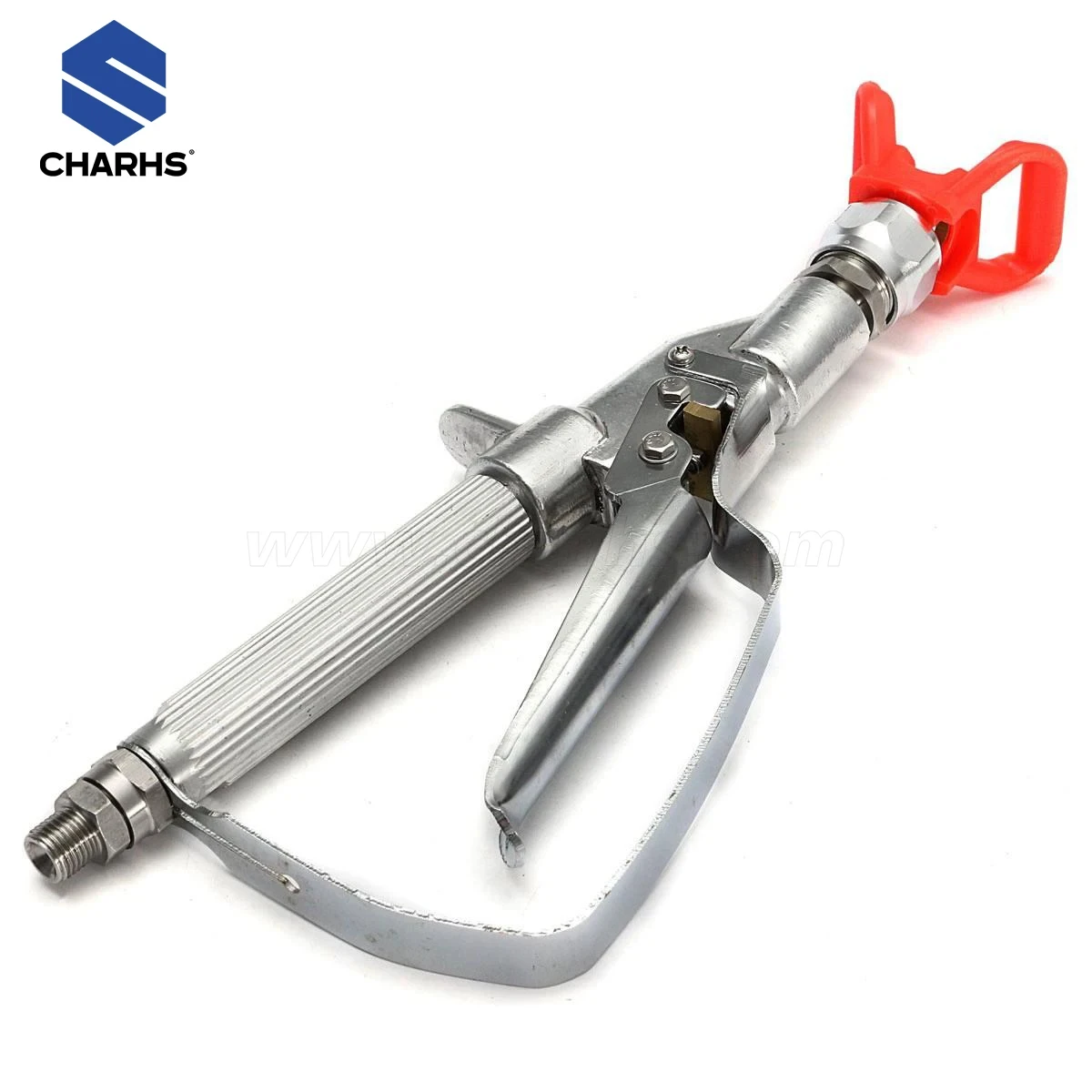 CHARHS ASG-7 High Pressure AirlessIn-Line Gun Swivel Spray Gun 244161 Tip Guard  spray painting for airless spraying machine.