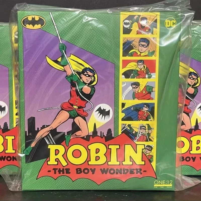 

In stock MEZCO Ant Genuine One:12 Batman Robin Golden Age 6-inch Action Figure