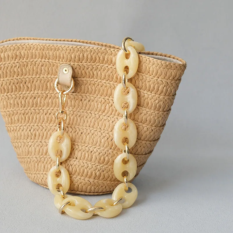 Neue Mode Damenhandtaschen-Accessoire Abnehmbare Ersatzteile Kette Candy Candy Riemen Damenhandtasche Metall-Schultergriff-Kette – Detail 36