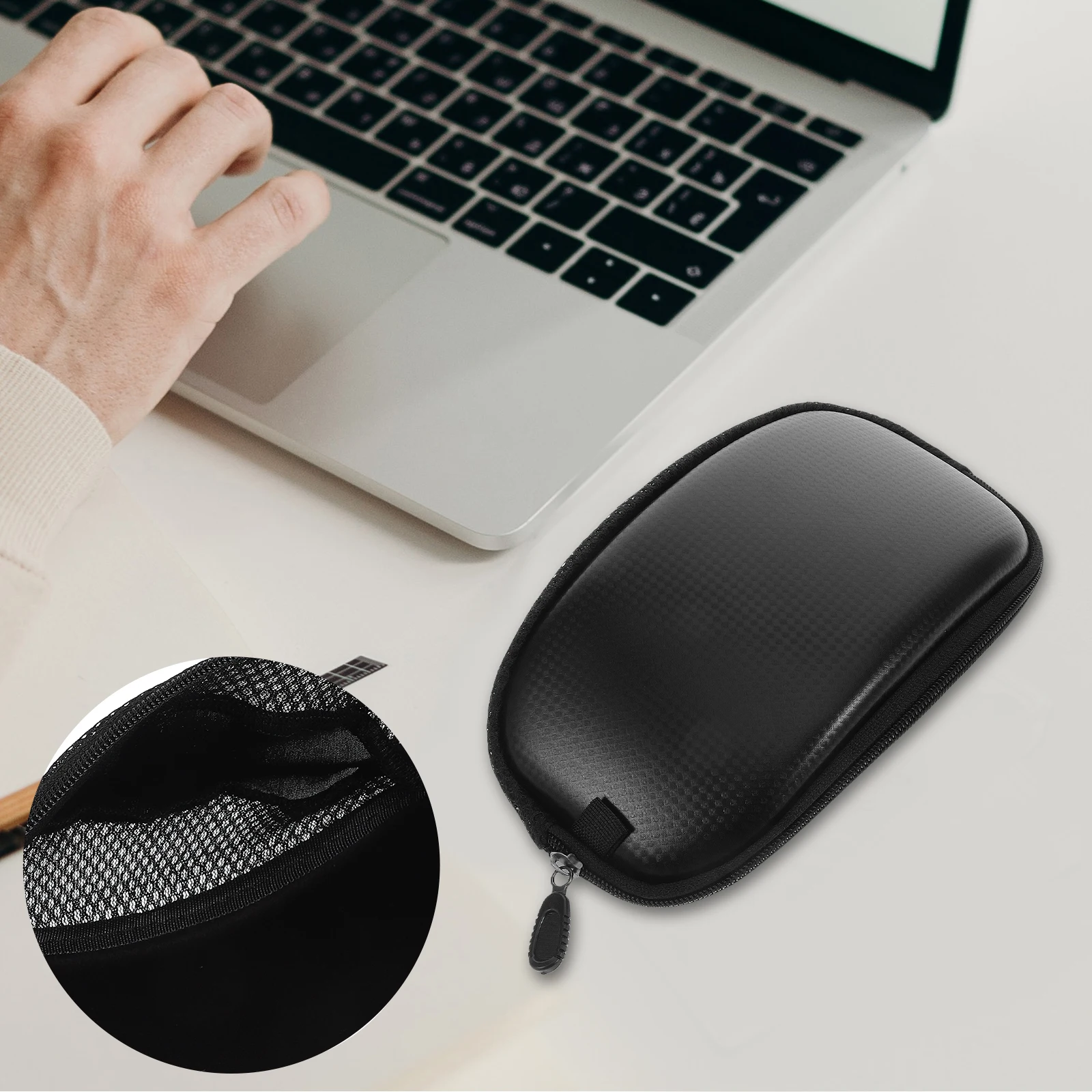 

Glasses Bag Goggle Case Ski Swim Motorcycle Protective Eyewear Holder Portable Pouch EVA Material Zipper Closure Daily Use