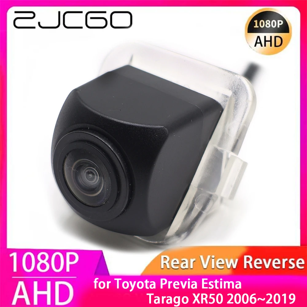 

ZJCGO AHD 1080P Parking Back up Car Rear View Camera for Toyota Previa Estima Tarago XR50 2006~2019