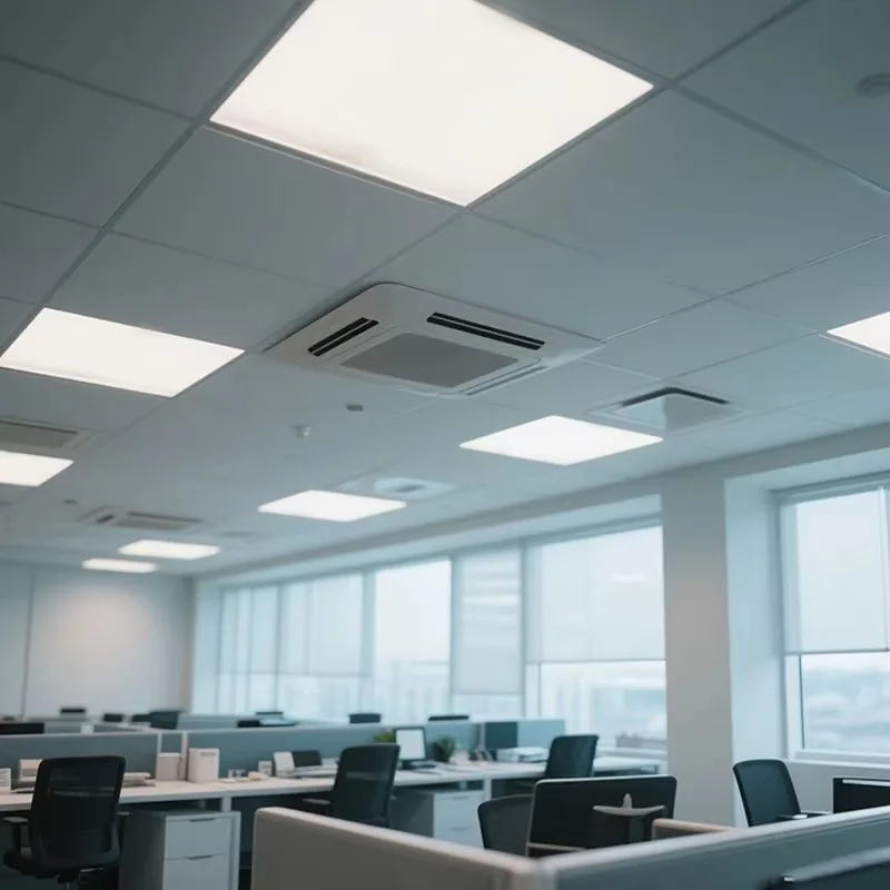 Commercial Industrial 130mm/W 0-10v 1x4 2x4 Light Emitting Diode Backlight Panel Light Ceiling Light