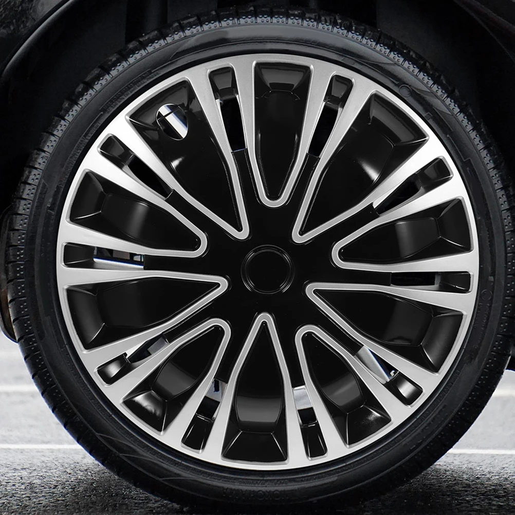 

Universal Plastic Hubcap Hub Cover Replacement For Car Truck Trailer Durable Stylish Design Easy Installation Low Maintenance