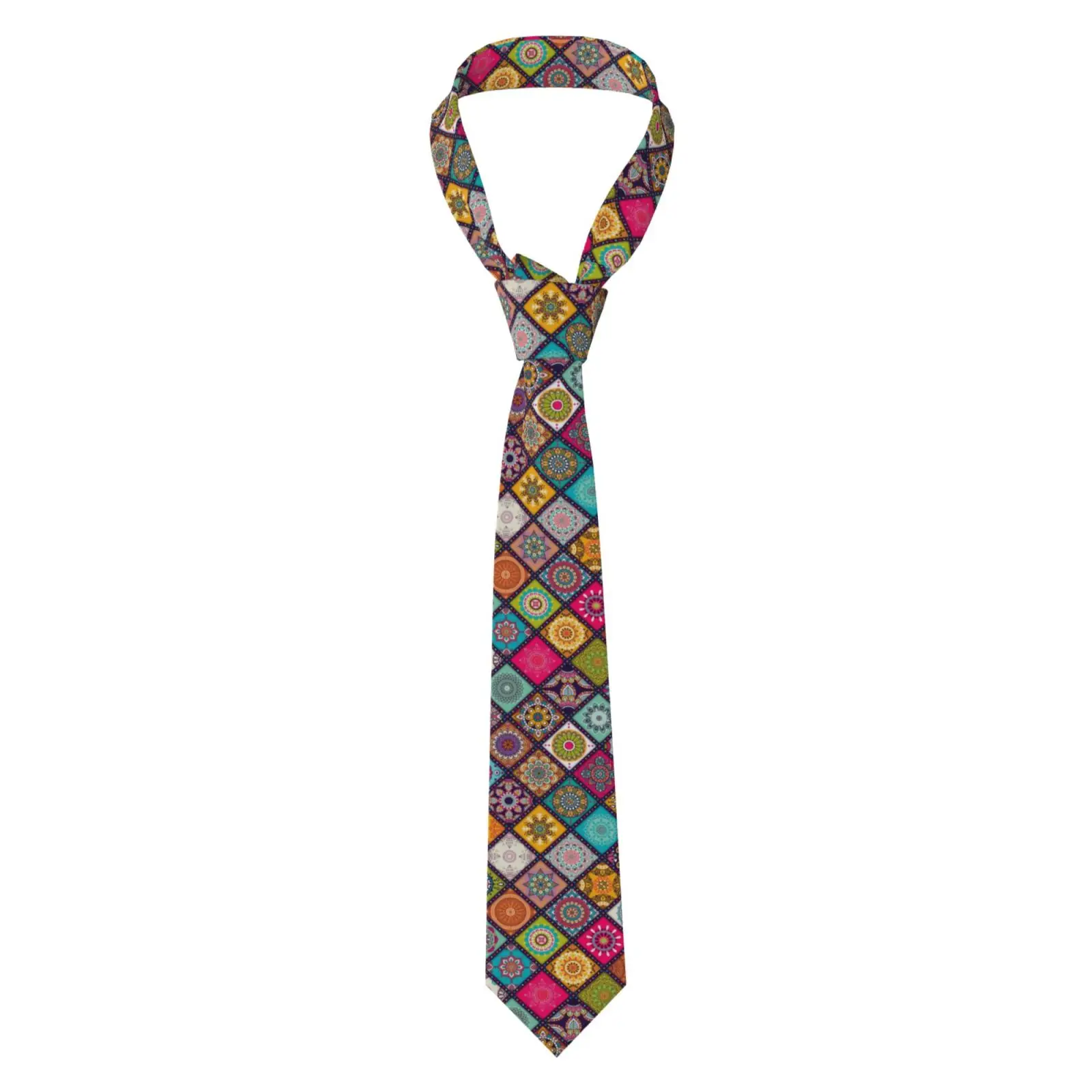 Men Slim Vintage Paisley Pattern Necktie Casual Business Party Costume Tie Unisex Fashion Accessory For Banquet Daily Wear