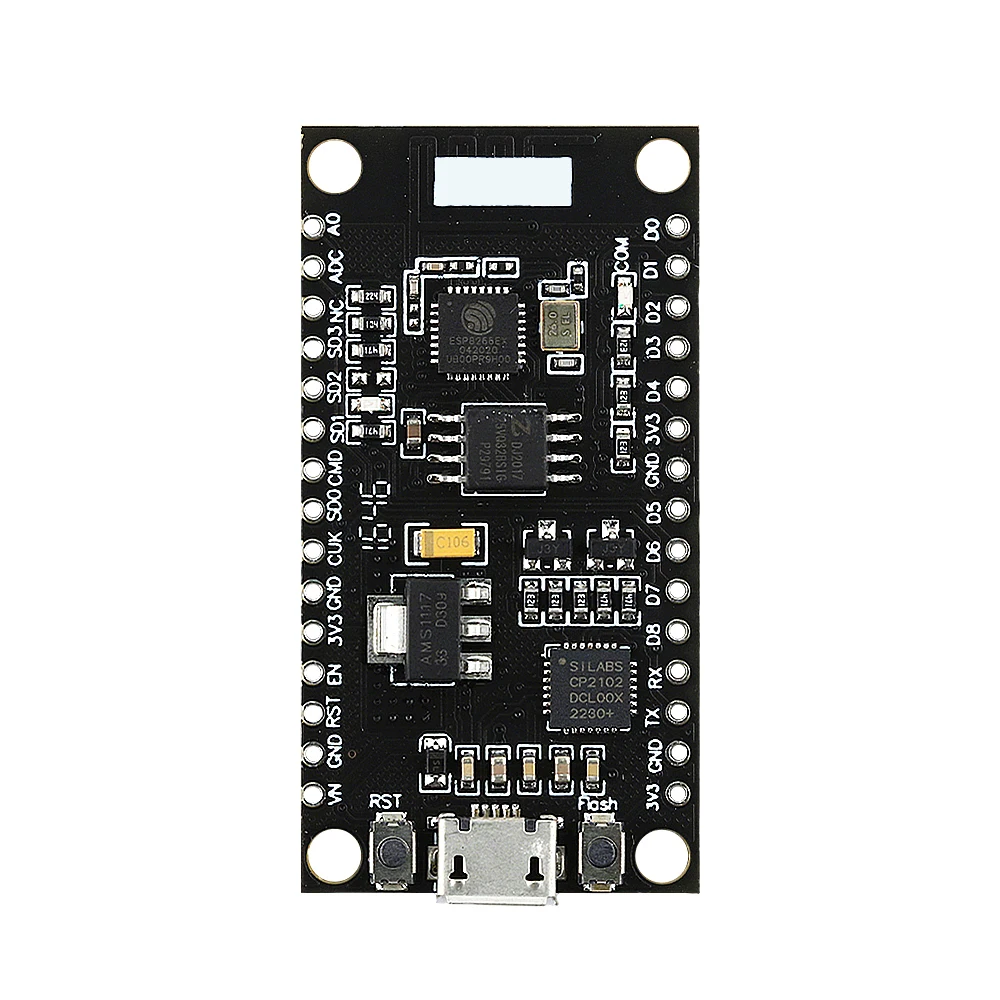 ESP8266 NodeMCU V3 WiFi IoT Lua Module 32M Flash 8MB Micro USB CP2102 TTL Serial Development Board Compatible with Arduino IDE