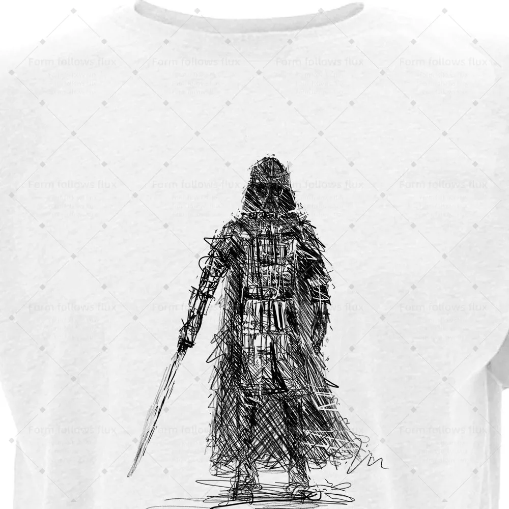 

2026 men T-Shirt Hoodie Dark Space Warrior – Samurai SciFi Galaxy Far Far Away Hand Drawn Comic style Unisex S-6XL Plus Size Fri