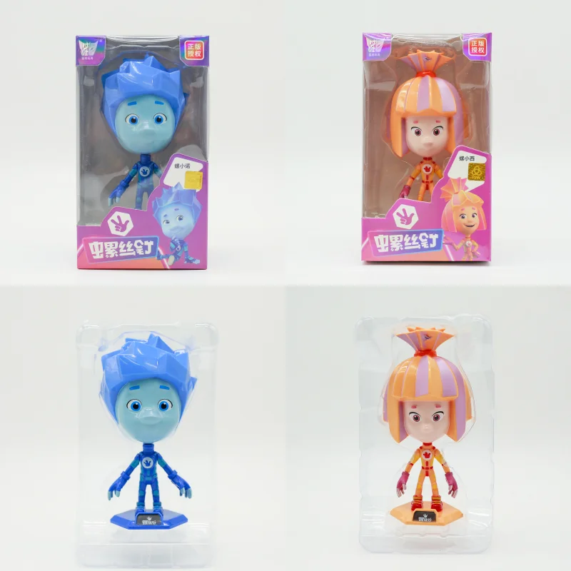 The Fixies Simka Nolik Joint Movable Anime Action Figures Digit Tom-Thomas Doll Model Toys Collect Ornaments