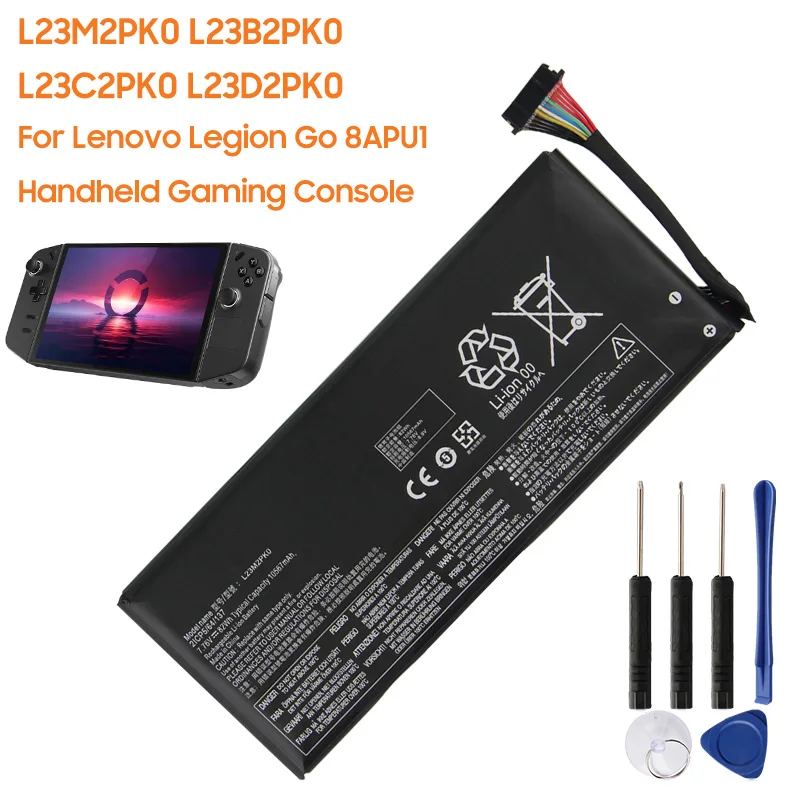 82Wh New Battery L23M2PK0 L23B2PK0 L23C2PK0 L23D2PK0 For Lenovo Legion Go 8APU1 Handheld Gaming 10567mAh 7.76V