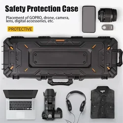 Tactical Protective Box Tool Bag Professional Organization of Work Tools Portable Pistol Hard Cases Waterproof Camera Storage