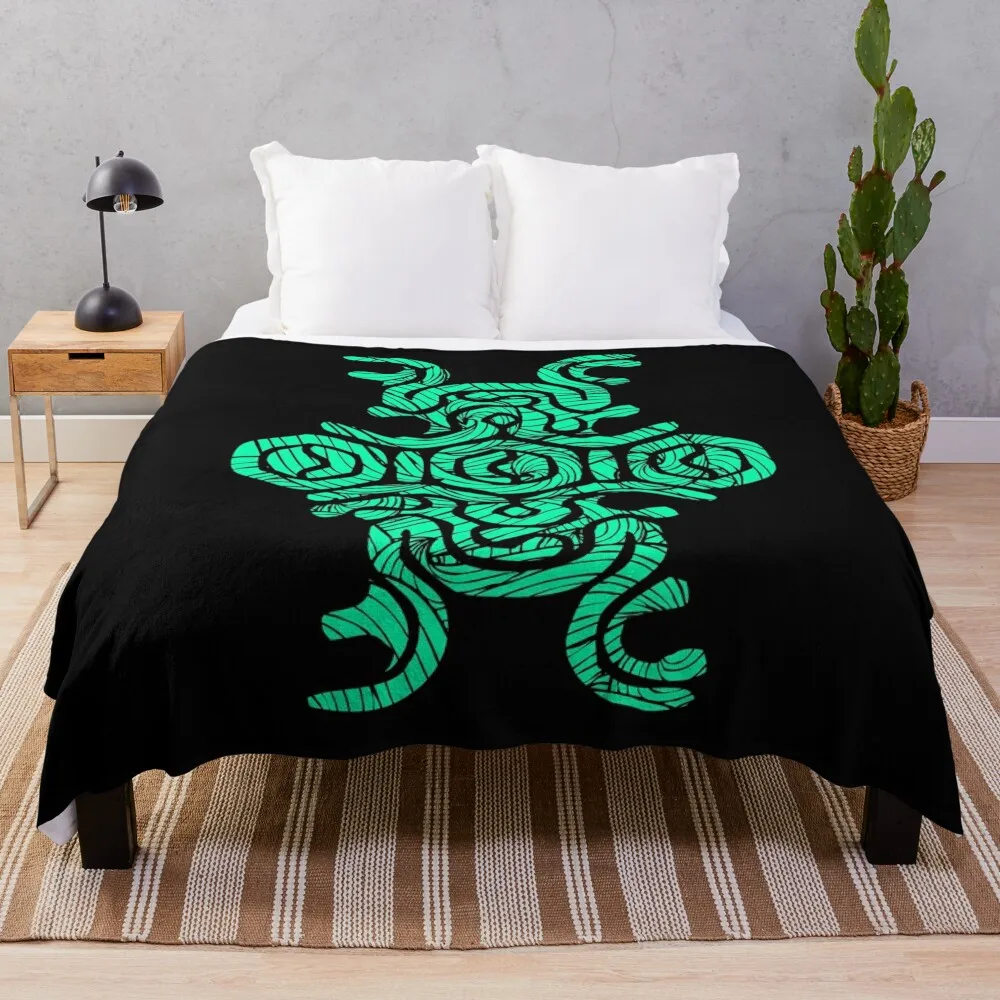 

Tribal Colossus Throw Blanket For Decorative Sofa Designers Blankets