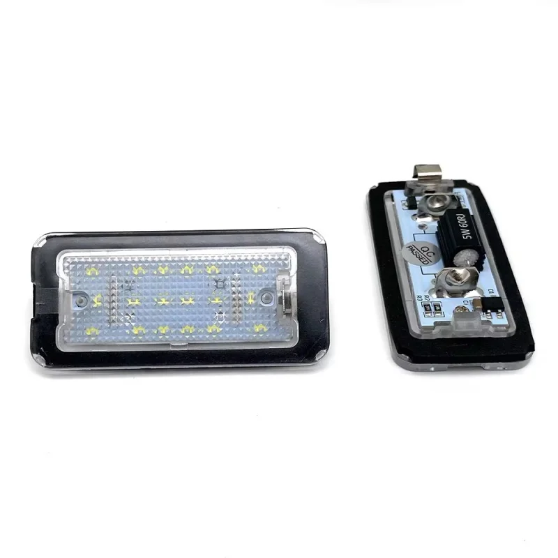 2 шт. светодиодных фонарей CANBUS SMD для подсветки номерного знака для Fiat 500 500C Fiat Abarth 500 500C 2007-2016, автомобильные аксессуары, лампы для номерного знака