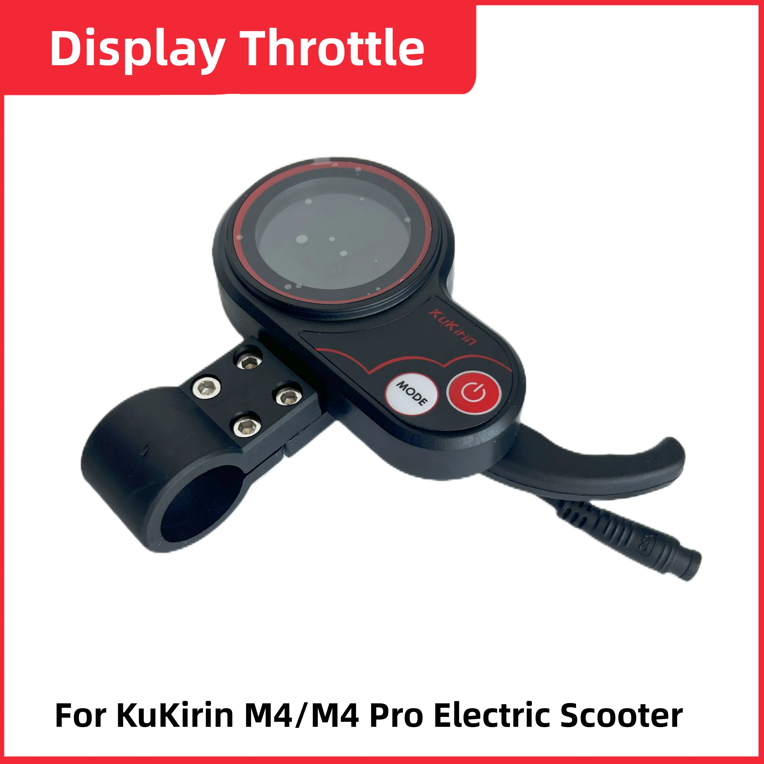 Original Display Throttle for KUKirin M4/M4 Pro Electric Scooter Kugoo Kirin M4/M4 Pro Multicolored Screen Display Parts