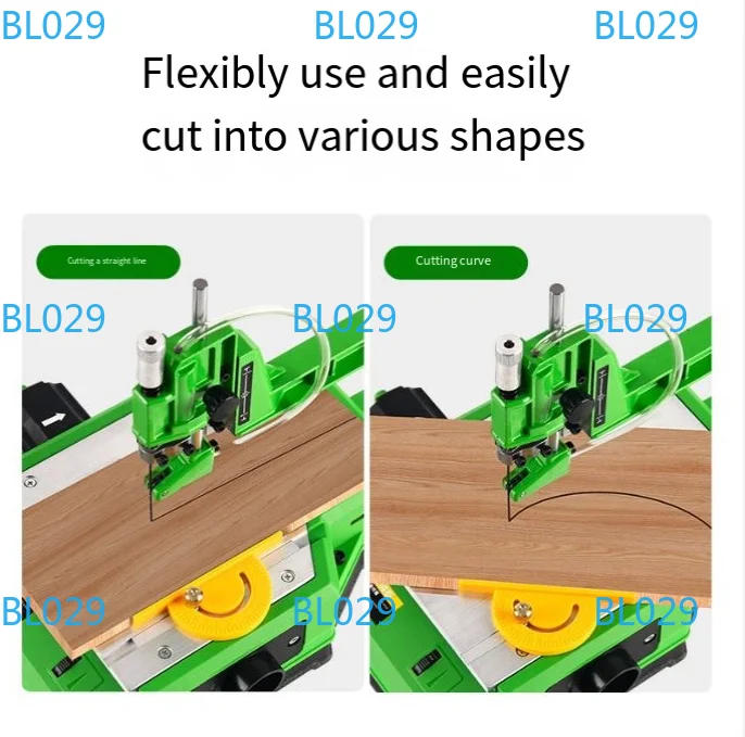 Electric multi-functional desktop contour saw mini home woodworking board hollowing lithium wire saw cutting machine