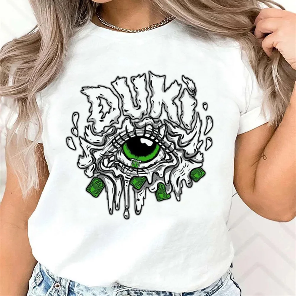 Duki t-shirts women anime comic t-shirts female graphic designer y2k clothing