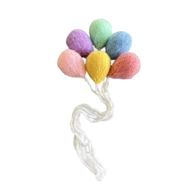 Baby Photography Props Colorful Balloon Set Photo Background Props Newborn Photostudio Backdrop Posing Props Accessories