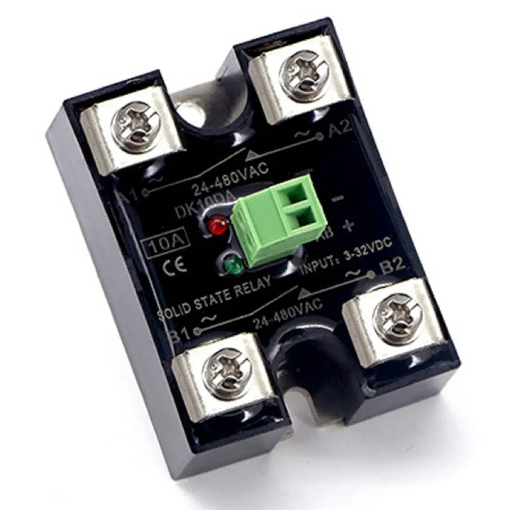 

Solid State Relay for Single Phase Applications DC Control to AC Dual Channel 10A/25A/40A Reliable Heat Dissipation Design