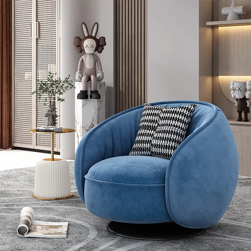 

Floor Office Lounge Chair Living Room Accent Modern Bedroom Nordic Chair Mobile Designer Fauteuil Salon Furnitures WWH30XP