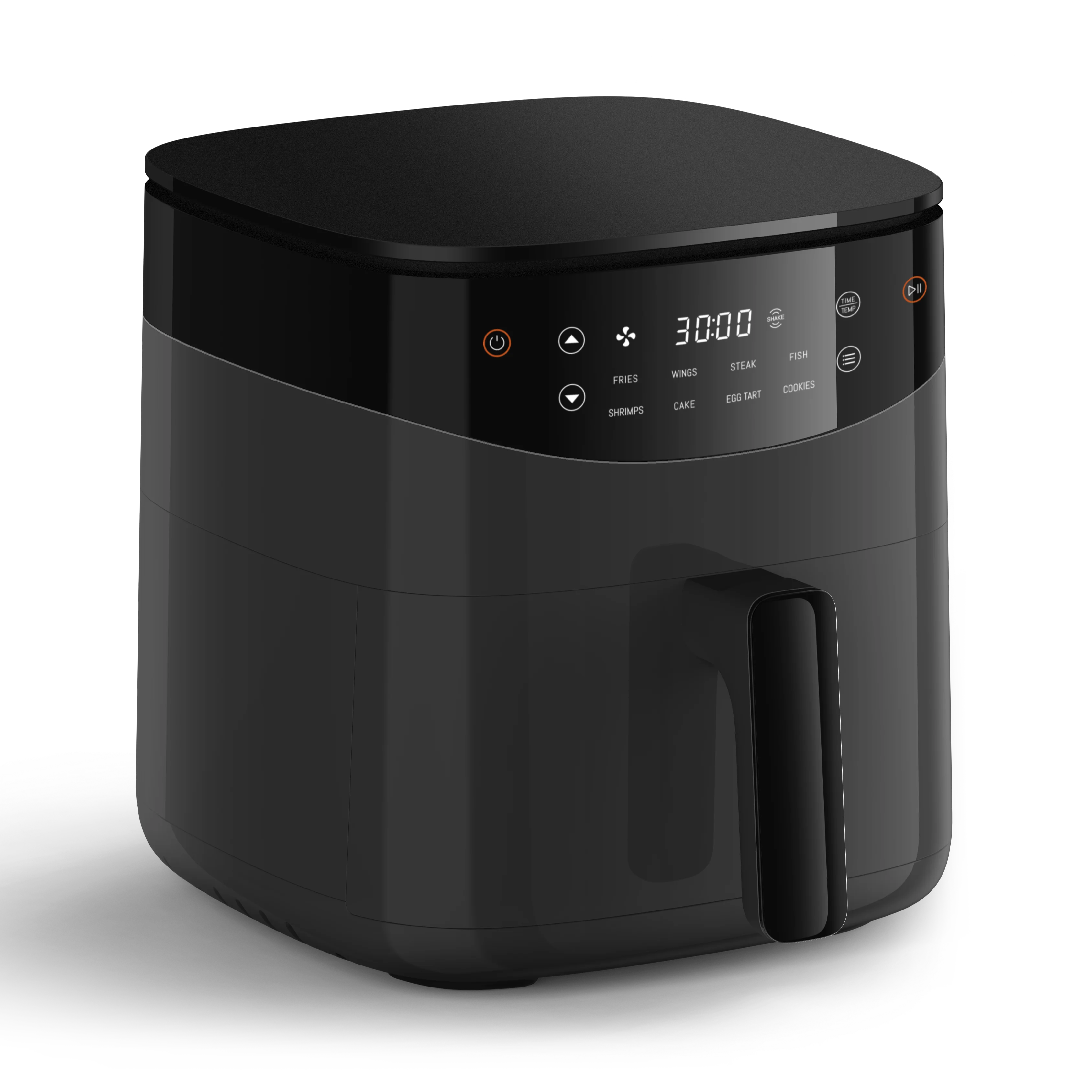 

1350W 4L Touch Panel Design Smart Air Fryers Customized Color 80-200℃ Temperature Electric Air Fryers for Sale