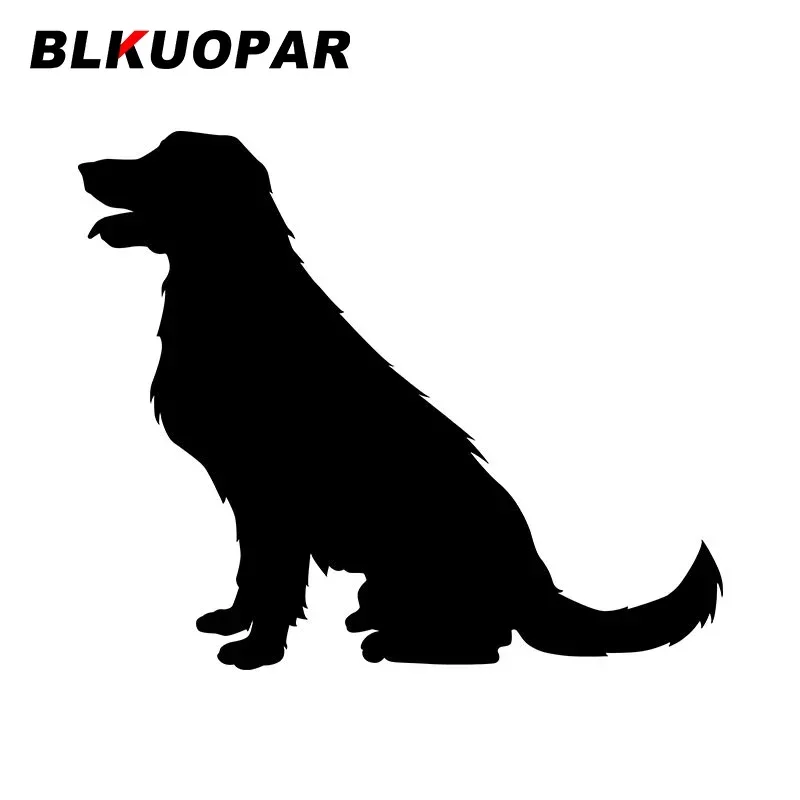 Blkuopar cão silhueta adesivos de carro vinil criativo decalque oclusão zero geladeira à prova dwaterproof água ar condicionado bens do carro