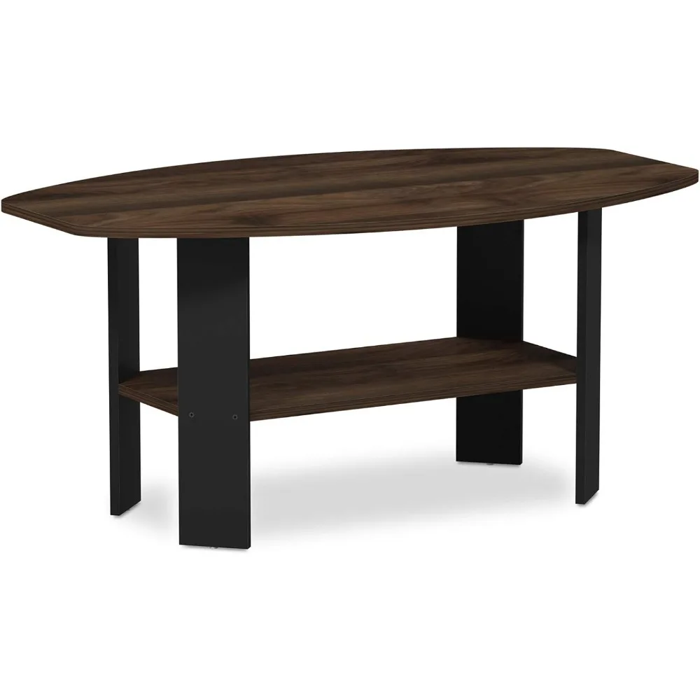 2025 NEW Furinno Simple Design Coffee Table, Espresso