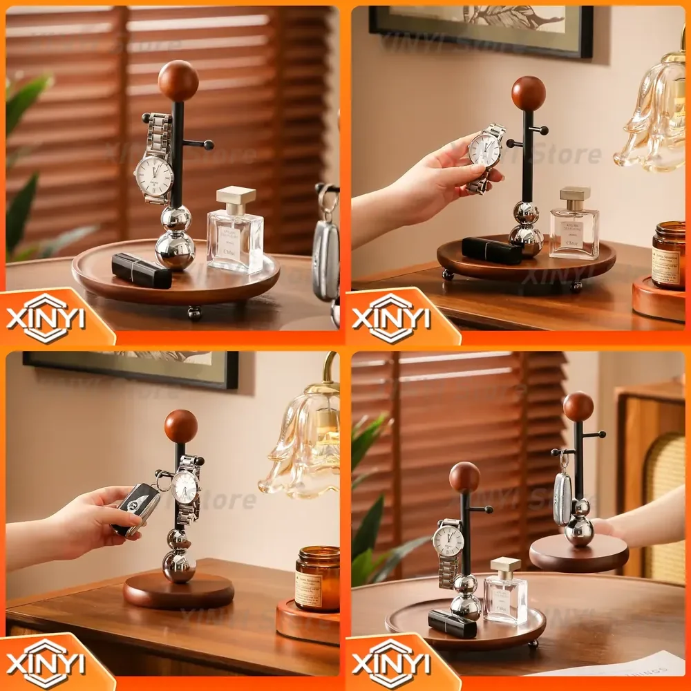 medieval-style-key-storage-hanger-tray-for-desktop-organizer-jewelry-holder-aromatherapy-perfume-diffuser-light-luxury