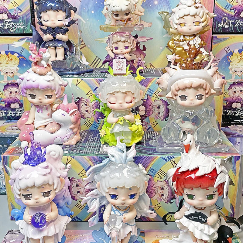 

Faya Let It Frout Series Blind Box Cute Faya Фигурка Kawaii Аниме Фигурка Mystery Box Домашний стол Декор Модель Blindbox Toys