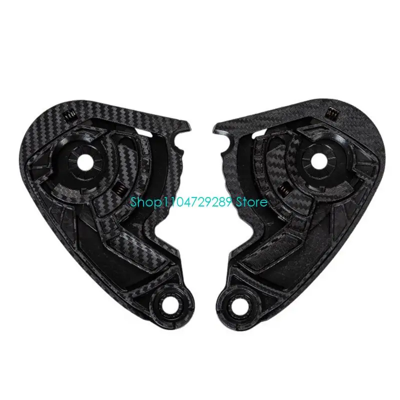 

D8KE 1 Pair Face Shield Windshield Visors Base Motorbike Helmets Accessories for Darken Helmets Visors Gear Base Plate