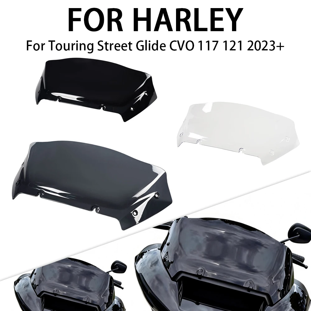 

9" Windscreen Windshield Deflector Cover Plate For Harley Road Glide FLTRX FLTRXSTSE FLTRXSE 2023 2024 Motorcycle Accessories
