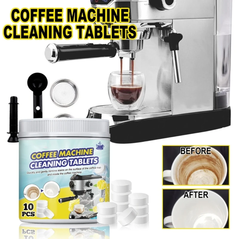 Espresso Machine Cleaner Tablets Accessories For Espresso Machines Cleaning Tablets Stain Removal Powder Replacement