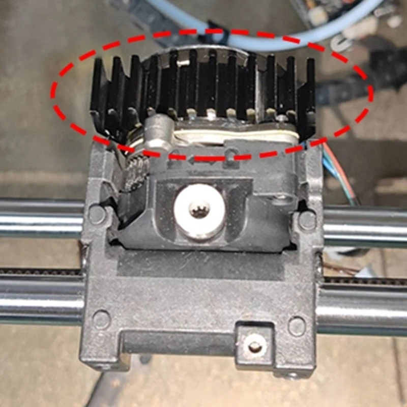 Heat Sink Efficient Overheat Prevention For Extruder Motors For K1C 3D Printers