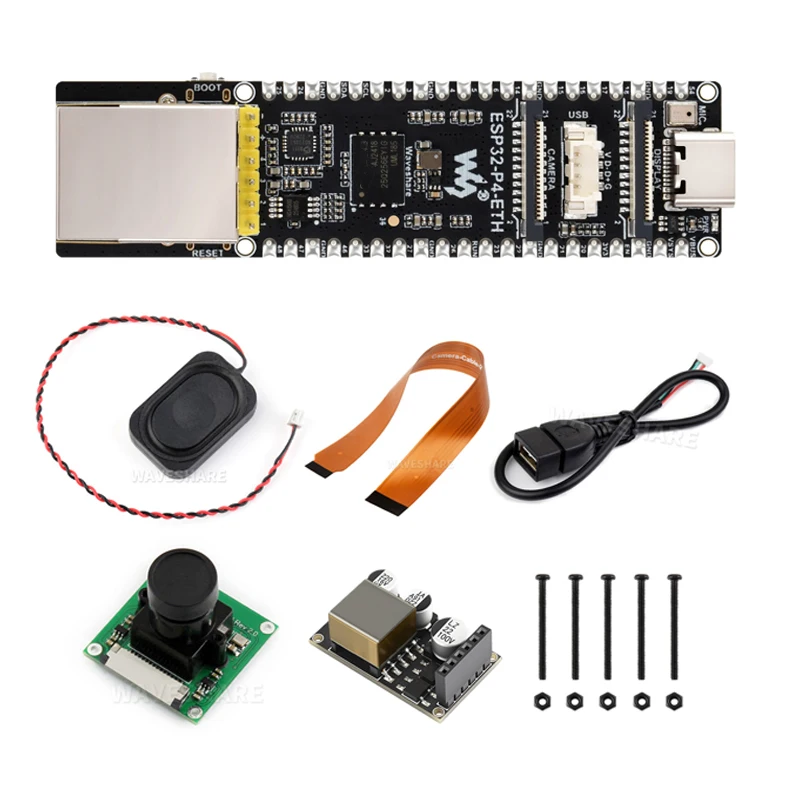 Waveshare ESP32-P4-ETH ESP32-P4 ontwikkelingsbord Hoge prestaties van ESP32-P4 POE RJ45