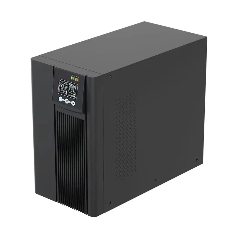 

Online UPS System 6KVA 10KVA With External Battery 0MS Switch 220V Output High Fre Quency For Server Excellent Quality
