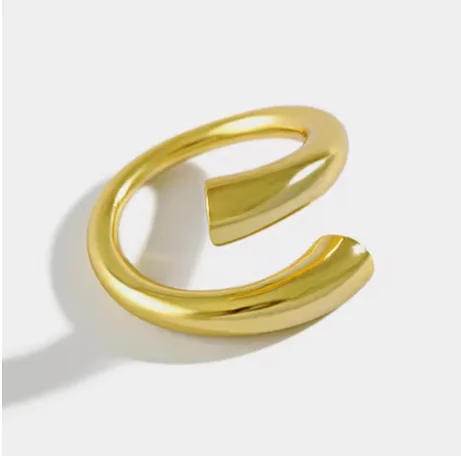 Women's 925 Sterling Silver Minimalist Handmade Ring Set