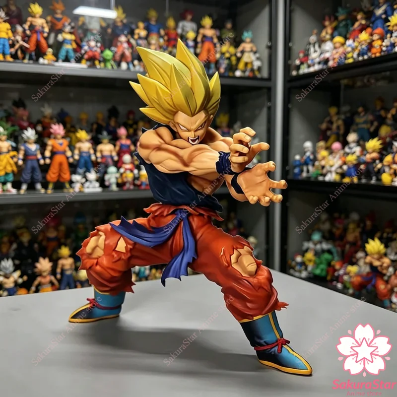 【Auf Lager】6,29 Zoll/16 cm Anime Dragon Ball Z Kamehameha Son Goku PVC-Actionfigur, Sammlermodell, Spielzeug, perfektes Weihnachtsgeschenk