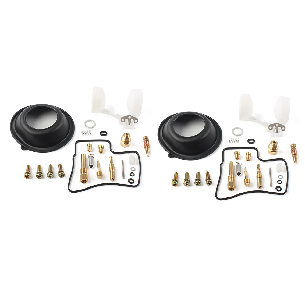 2 juegos de Kit de reparación de carburador de motocicleta diafragma flotante para Honda VT500 VT500 C 1983 1984 1985 1986 1987