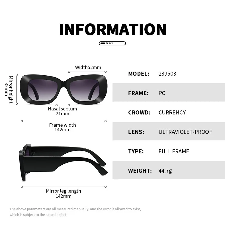 نظارات شمسية للرجال نظارات شمسية للنساء على طراز الهيب هوب الشرير الكلاسيكي، مناسبة لتسلق الجبال والسياحة واستخدام الشاطئ