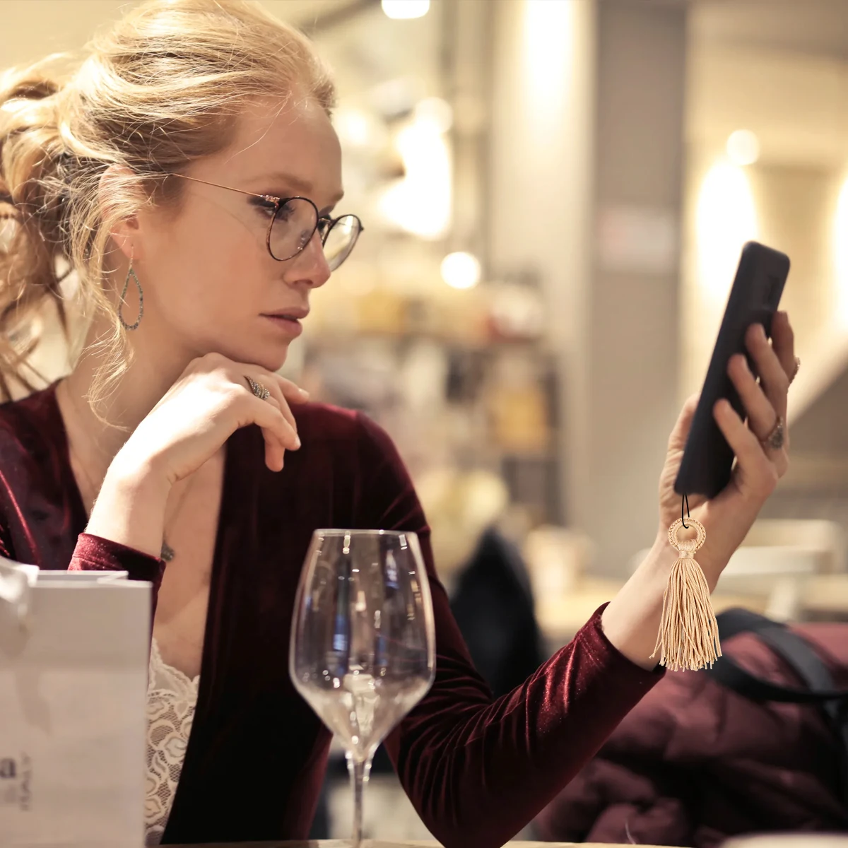 

12 Pcs Wallet Tassel Pendant Fringe Decorative Polyester Jewelry Making Pendants