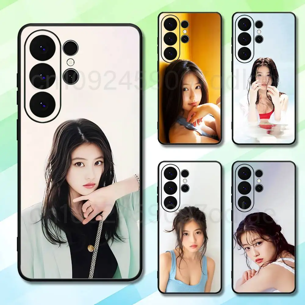 Actor M-Mio I-Imada For Samsung S25 S24 S23 S26 S22 S21 S20 Lite 5G Ultra Plus Black Soft Phone Case