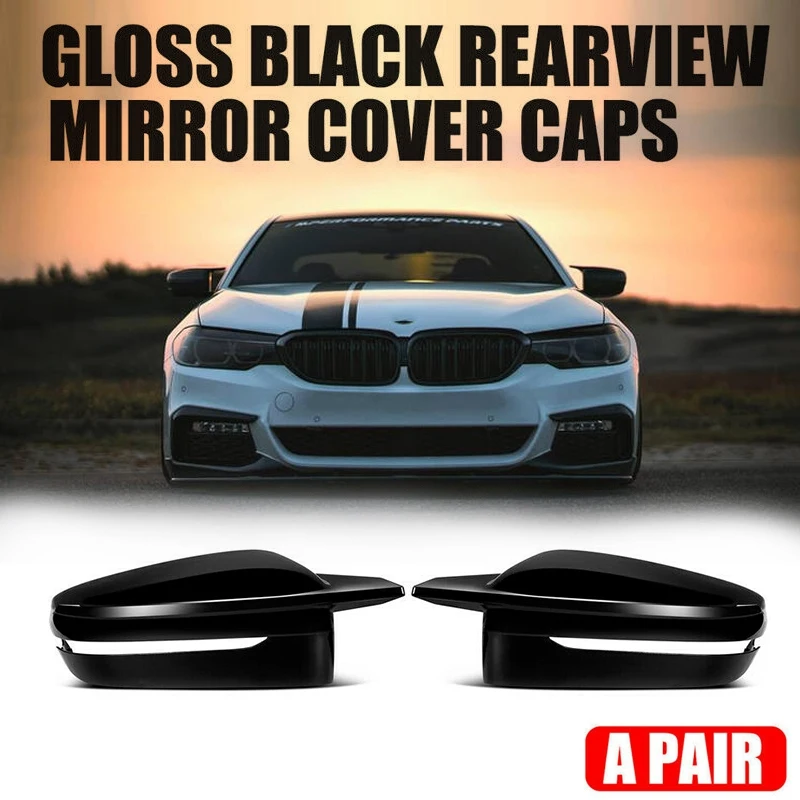 Car RHD Side Rearview Mirror Cover Cap Mirror Shell Case Trim For-BMW G11 G12 G14 G15 G16 G20 G22 G23 G28 G30 2019-2021