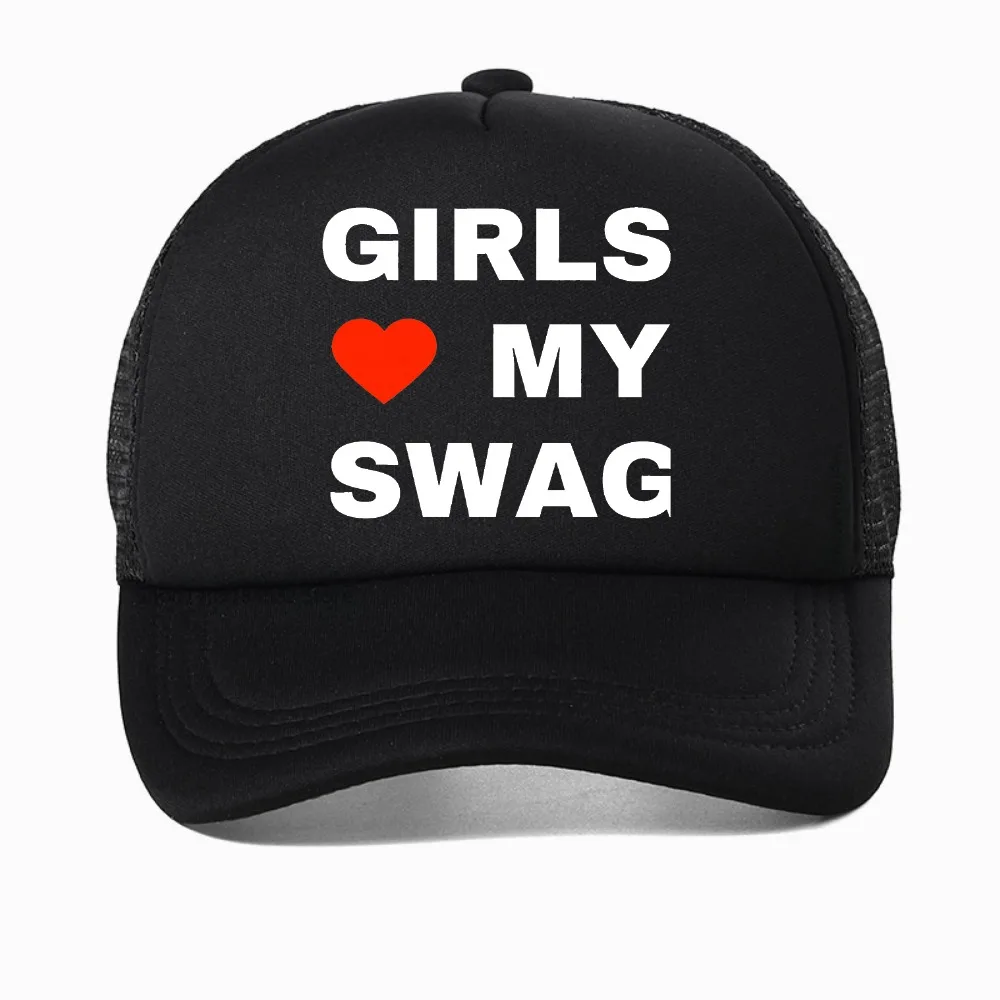 الفتيات يحب بلدي غنيمة مضحك قبعة الصيف الرجال الجدة الشارع الشهير قبعة بيسبول Harajuku الصيف موضة شبكة تنفس قبعة سائق الشاحنة #2