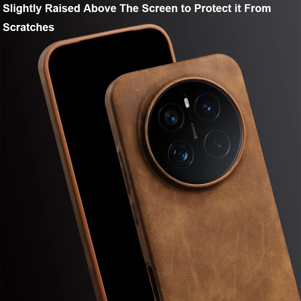 Skórzane etui Skin Touch do telefonu Honor Magic 8 7 6 5 9 Pro Max X9d Magic8 Pro Air RSR Magic7 Lite Magic6 Magic5 Pro — zdjęcie produktu 2