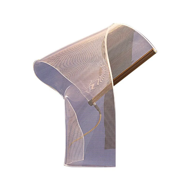 

Art atmosphere light post-modern design led light guide sofa floor lamp