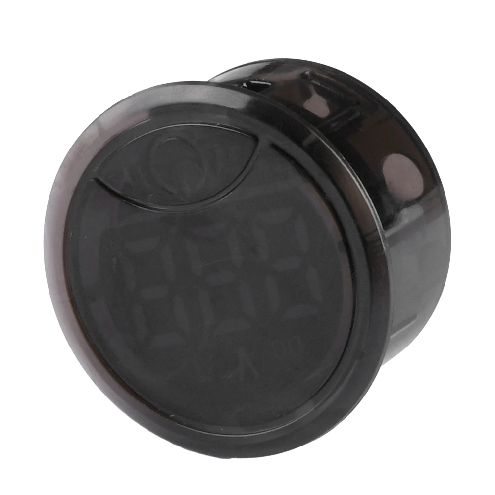 DC7-120V/DC 0-120V LED Digital Display Round DC Touch Voltmeter Reverse Connection Protection Electric Measuring Test Voltage