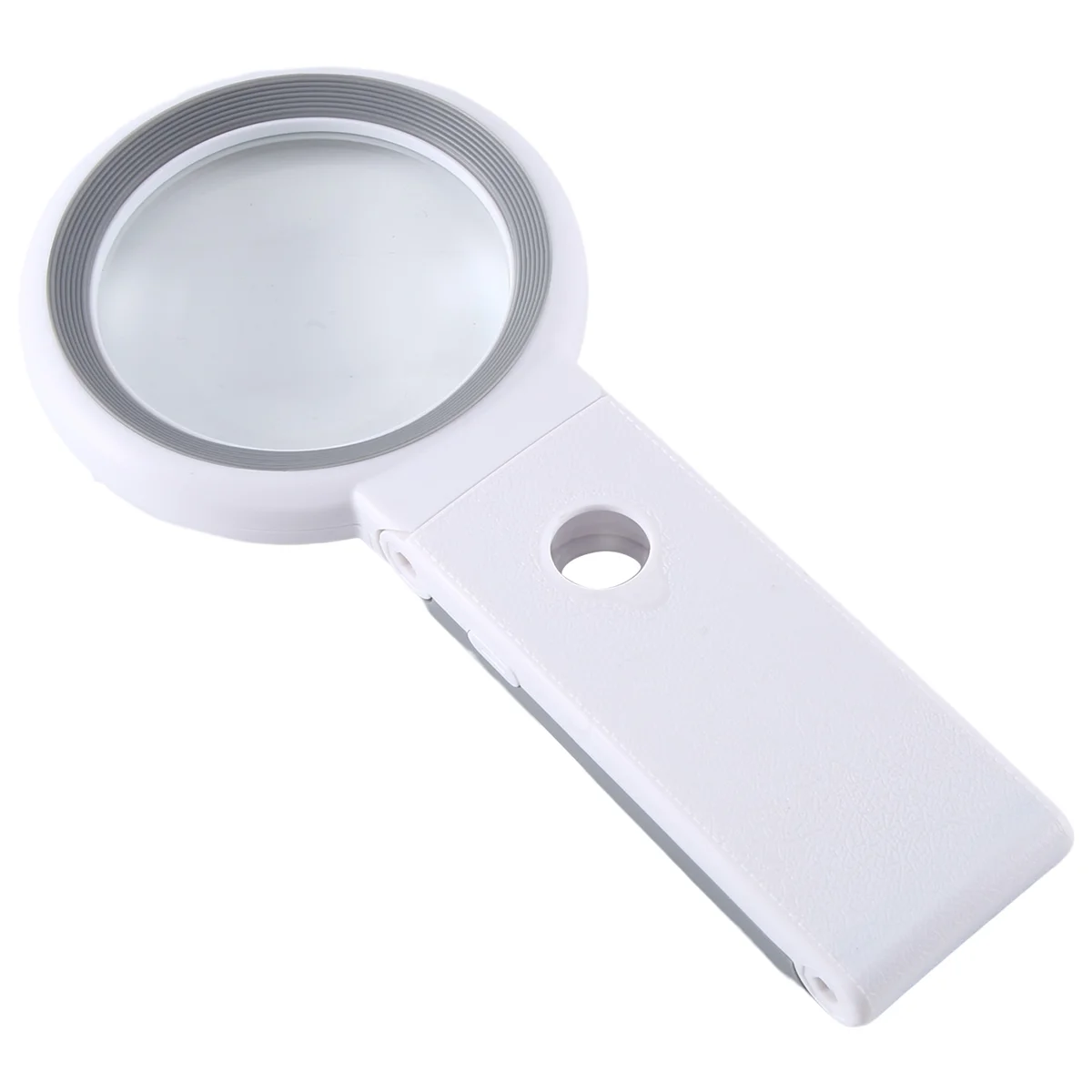 Magnifying Glass with Light and Stand, 30 x 10 x Foldable Reading Magnifier with 18 LED Light, for Seniors, Jewellers