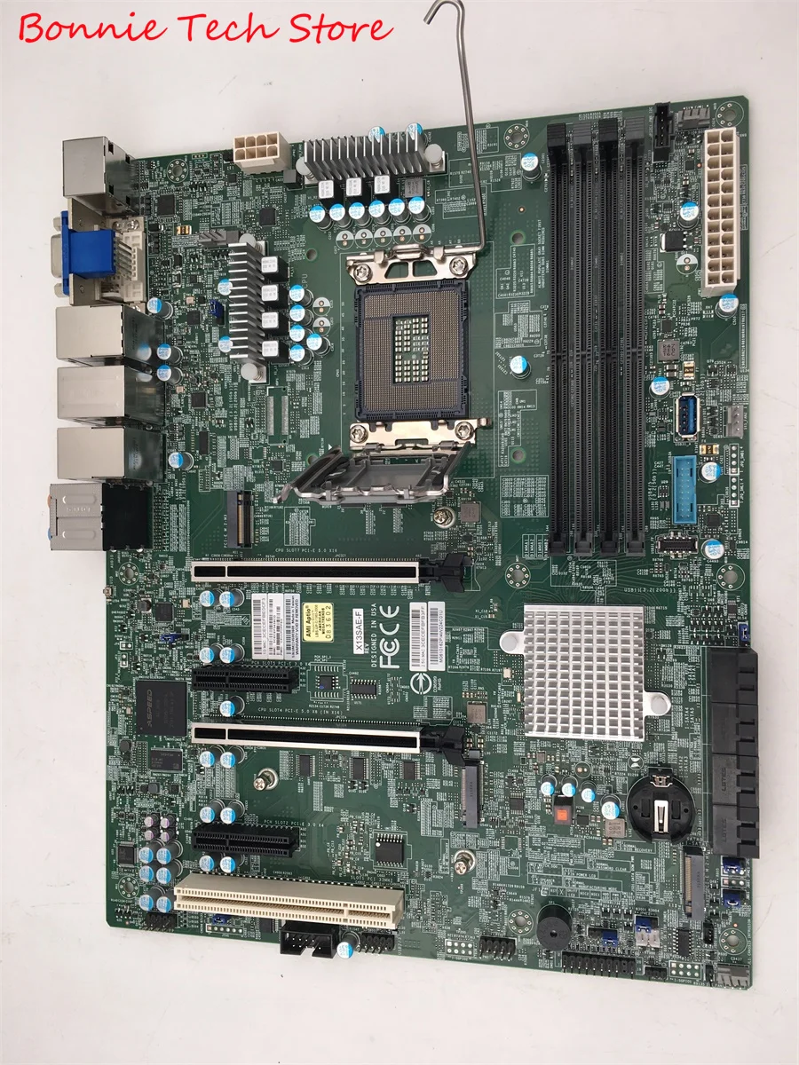 

X13SAE-F для материнской платы Supermicro ATX, процессоров LGA-1700, 12-го поколения i3/i5/i7/i9, DDR5-4400 МГц, слот PCI-E 5,0 x16