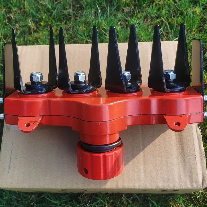 4 Blade 2 Blade Tooth M2 Universal Head Gardening Tool Mini Tiller Soil Broken Attachment Brush Cutter Grass Trimmer view 3