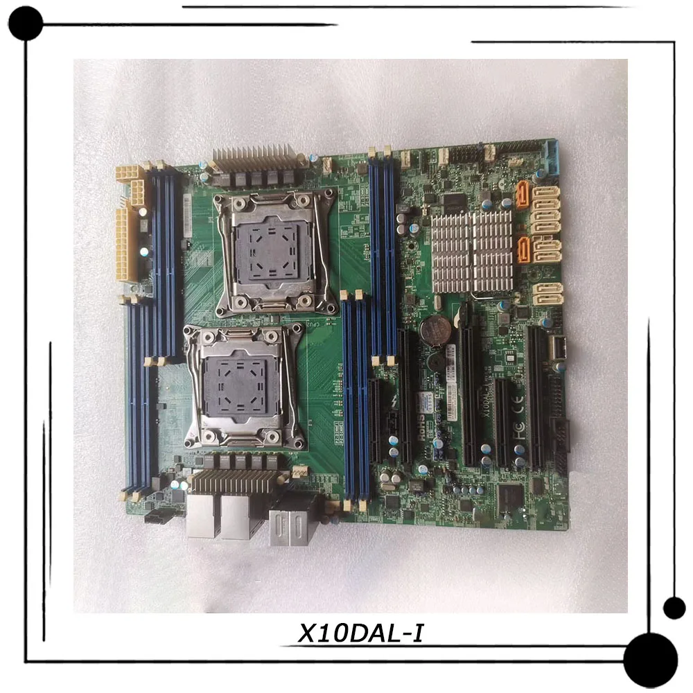 X10DAL-I 슈퍼마이크로 워크스테이션용 ATX 마더보드, LGA 2011 인텔 C612 제온 E5-2600 v3/v4 패밀리 DDR4 PCI-E 3.0, 완전 테스트 완료