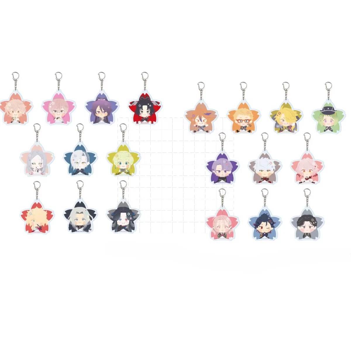 Аниме Touken Ranbu Online брелок кукла игра Shokudaikiri Mitsutada Kousetsu samonji акриловый брелок кулон для подарка