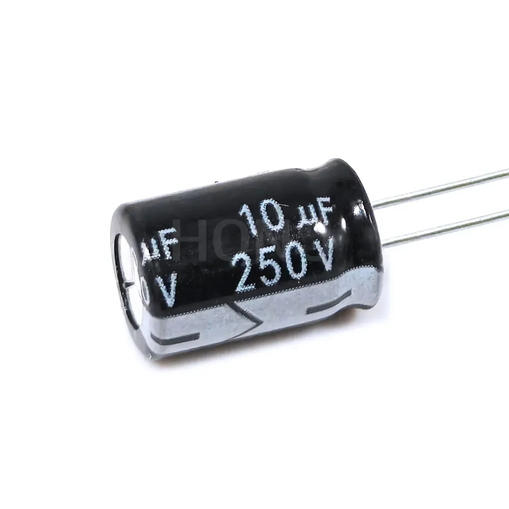 

20PCS ​​​​10uF 250V 10MFD 250Volt 8*12mm Aluminum Electrolytic Capacitor Radial 10mf250v 10uf250v 250v10mf 250v10uf ±20%​​